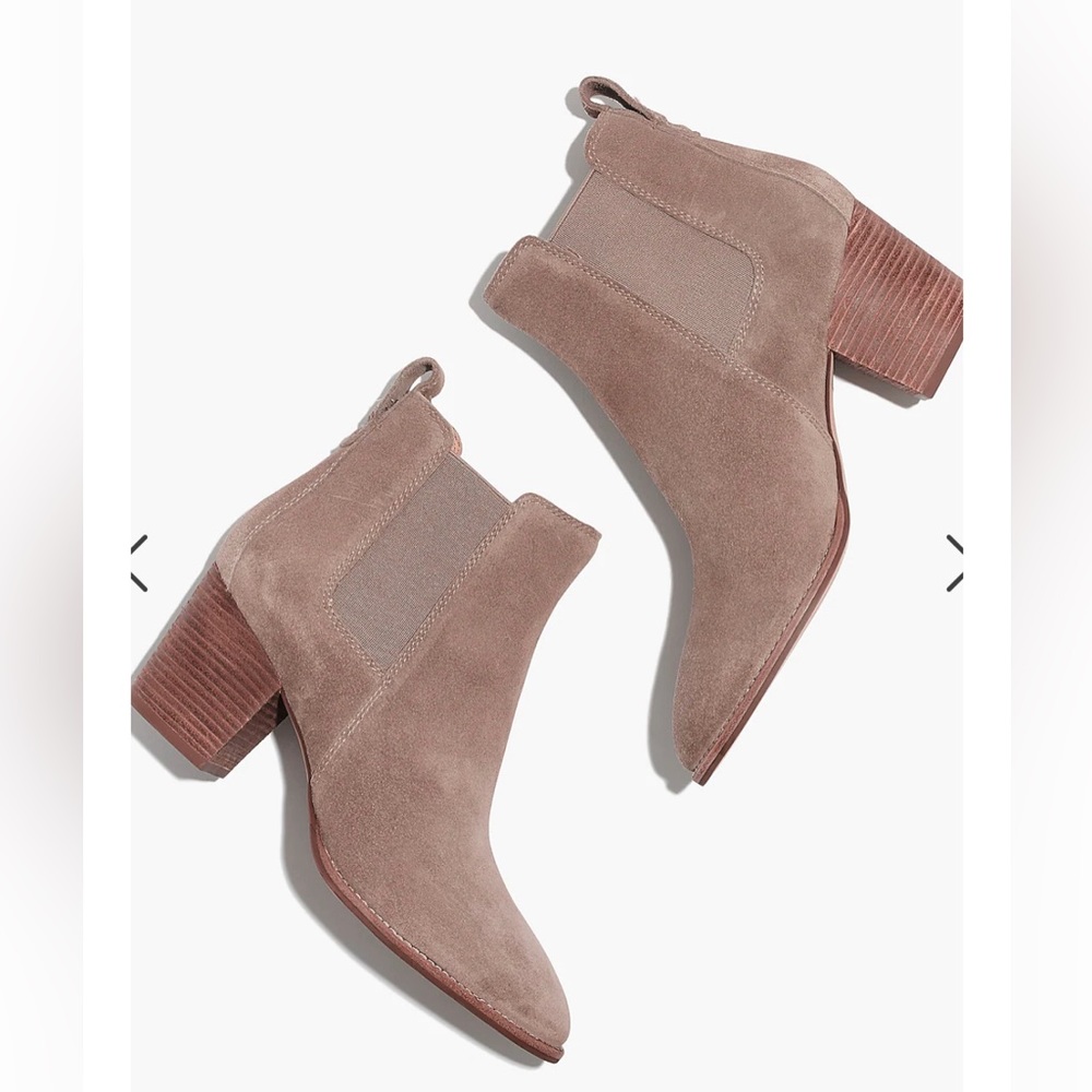 Madewell Pull-On Regan Ankle Bootie, gently worn
